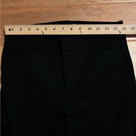 Old Navy Pixie Pants High-Rise Flare Black Size 8 Office Corpcore Minimalist - Picture 5 of 10